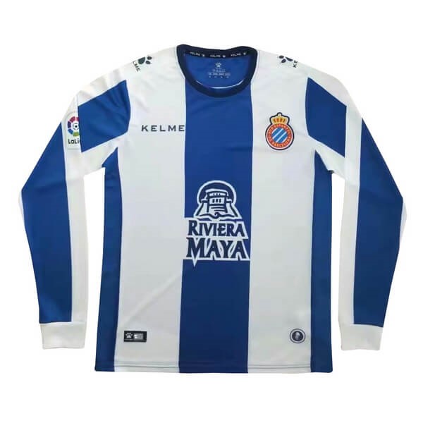 Camiseta Español Primera equipación ML 2018-2019 Azul